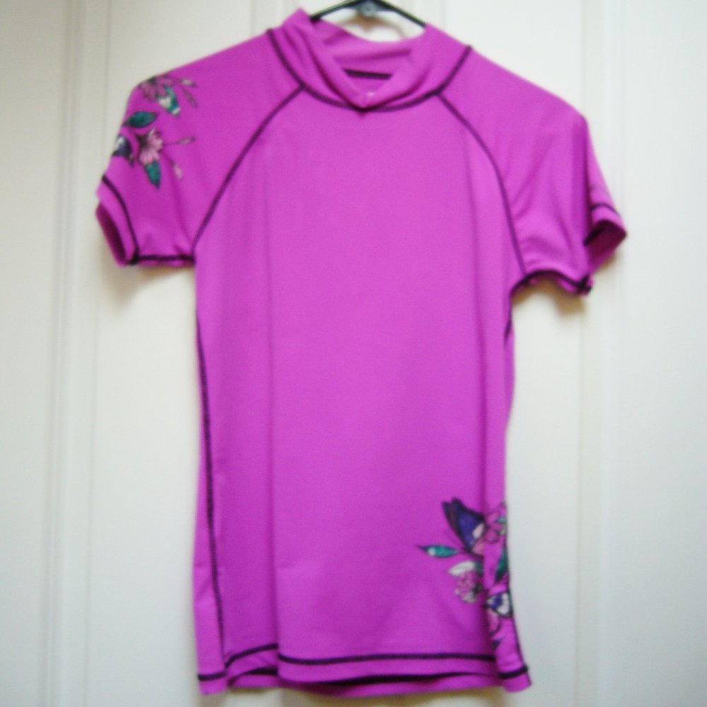 Burnside Womens Rash Guard Sz S